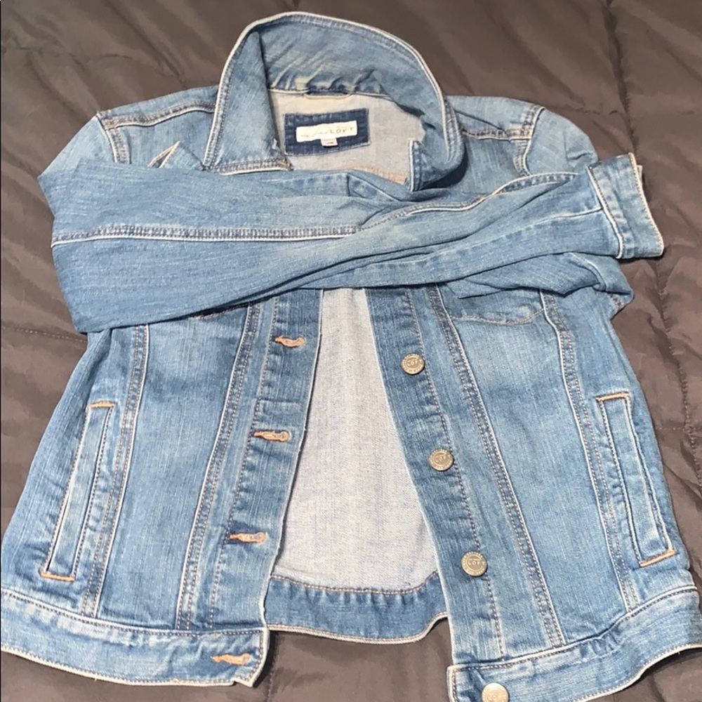 Loft xs denim jacket
